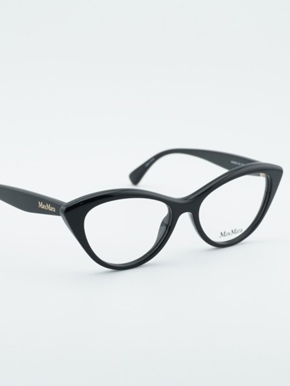 Max Mara MM5083 001 Eyeglasses Black 53mm Cat Eye Frame
